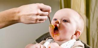 Правила прикорма ребенка этого возраста