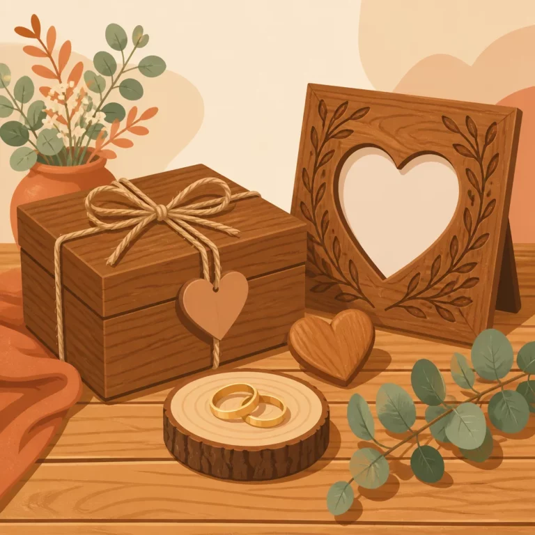 Что подарить на 5 лет свадьбы (деревянная)